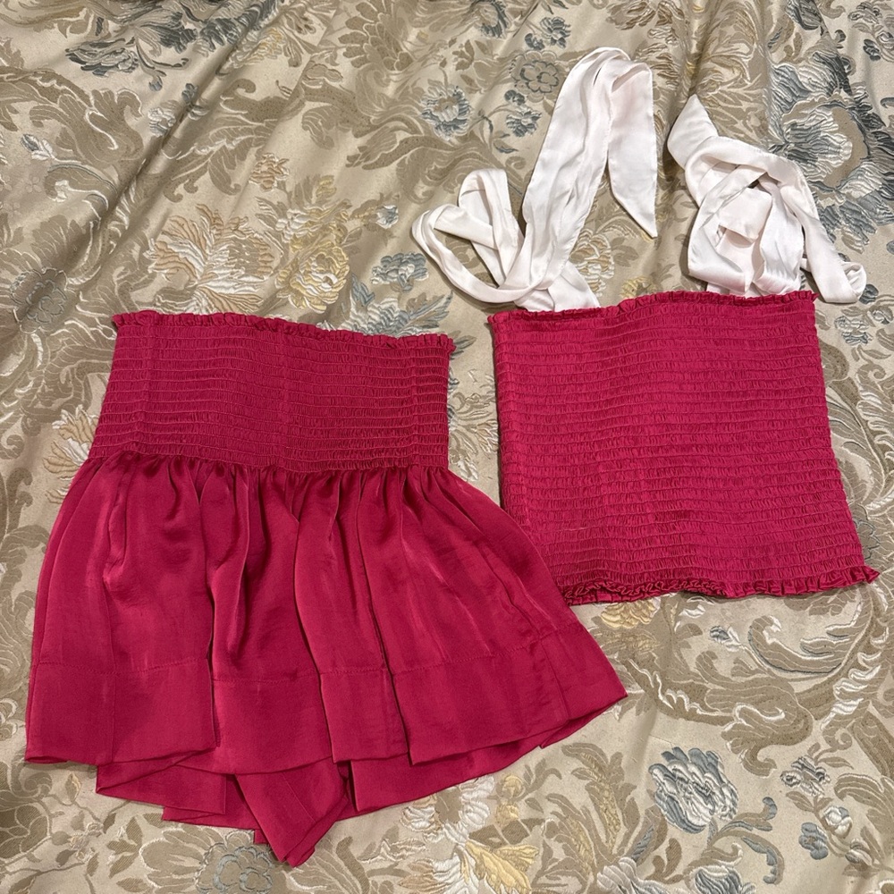 Pink Koch Two-Piece Set